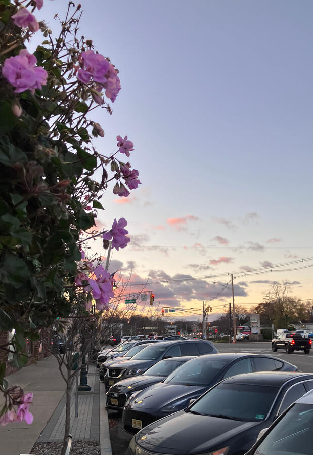 Lovely sunset in Denville